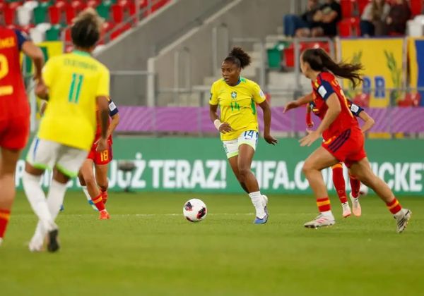 Brasil é eliminado pela Espanha nas quartas da Copa Feminina sub-20