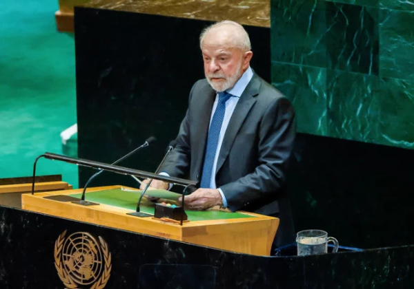 Na ONU, Lula diz que ‘Brasil não cabe no quintal de ninguém’ e critica ingerência estrangeira