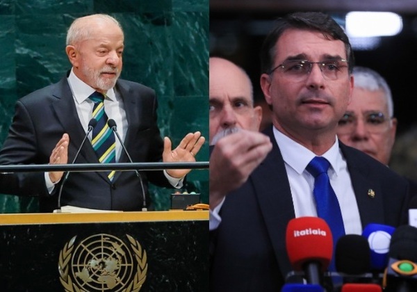 Flávio recorre ao TSE para impedir Lula de usar discurso na ONU em propaganda eleitoral