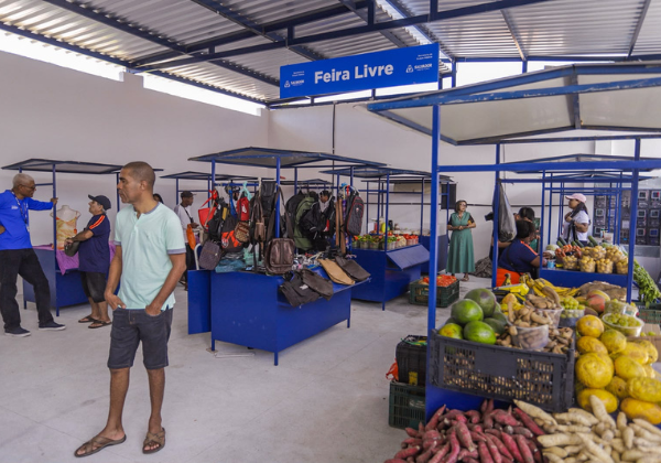 Engomadeira ganha camelódromo e feira livre em espaço de 275 m²