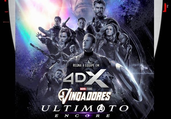 Cinema: relançamento de ‘Vingadores: Ultimato Encore’ desbanca ‘Minha Melhor Amiga’