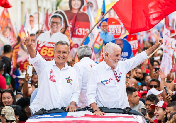 Atlasintel: Rui Costa lidera disputa pelo Senado com 28,2%; Wagner, Roma e Coronel têm empate técnico