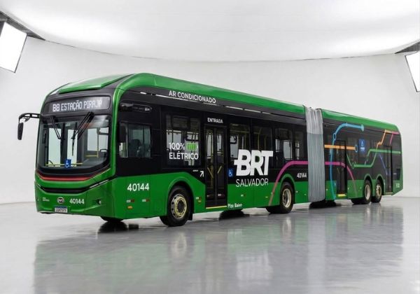 Prefeitura de Salvador anuncia compra de 10 ônibus elétricos articulados para expansão do BRT