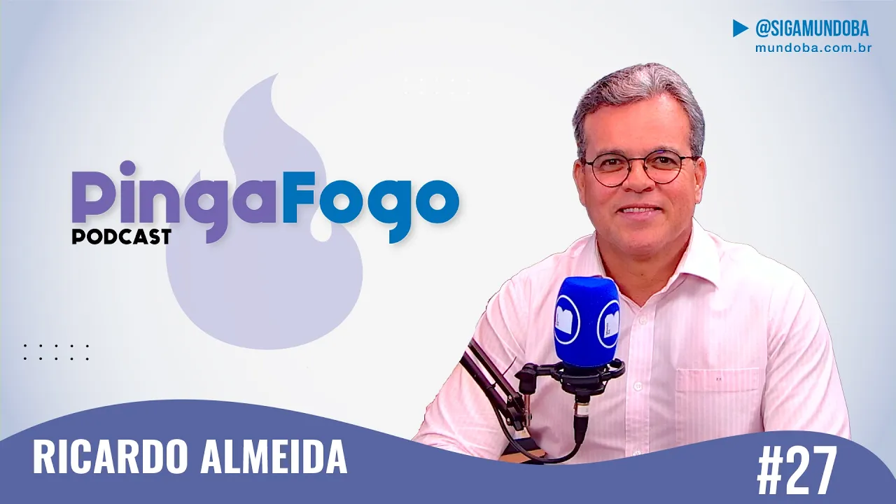 #27 - RICARDO ALMEIDA - PINGA FOGO PODCAST | MundoBA