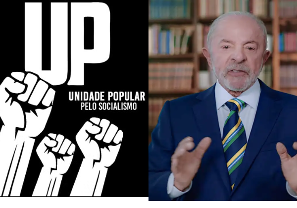 Partido UP pede votos para Lula no 2° turno