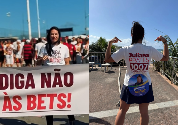 Ativista contra as bets após morte do irmão, Juliana Prates diz que causa continua apesar de não se eleger