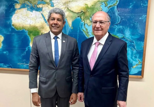 Jerônimo e Alckmin se reúnem com empresários baianos em agenda pró-Lula nesta quinta