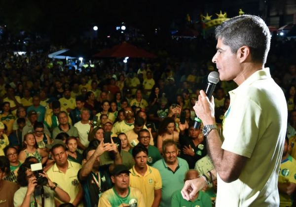 ‘Estou colocando a minha história em jogo porque acredito que Flávio será o melhor presidente que a Bahia já teve’, diz ACM Neto