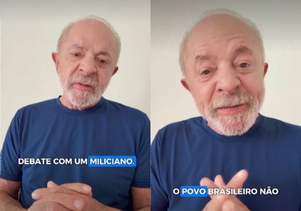 Lula critica postura de Flávio Bolsonaro durante debate: ‘Me senti muito incomodado’