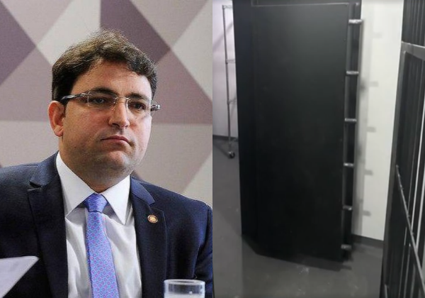 PF encontra máquina de contar dinheiro em sala secreta de Willer Tomaz, amigo de Flávio