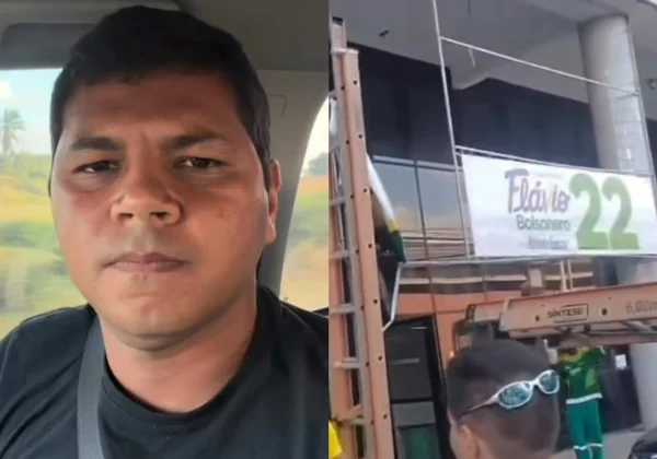 Diego Castro critica retirada de material de campanha de Flávio Bolsonaro em Salvador