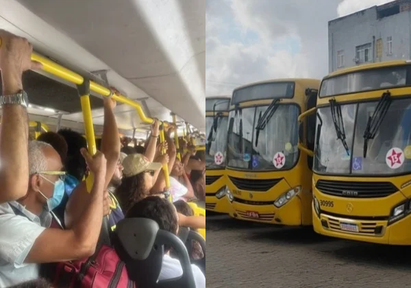 Semob diz que retenção de ônibus nas garagens foi motivado por adesivação clandestina