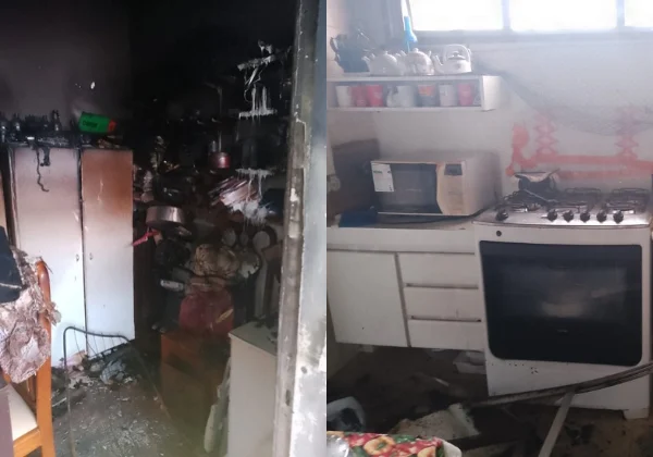 Incêndio atinge apartamento na Graça e moradora é hospitalizada após inalar fumaça