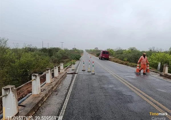 Governo do Estado monitora municípios e rodovias atingidos por fortes chuvas na Bahia