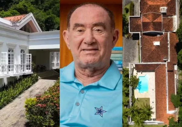 Mansão de R$ 18 milhões de Renato Aragão é alvo de penhora por dívida de R$ 676 mil 